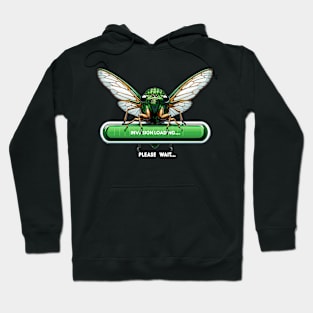 Cicada Invasion Loading Funny Cicada Summer Hoodie